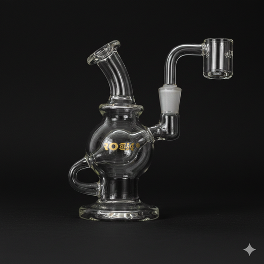 RockGlass Flux Recycler 5" Dab Rig