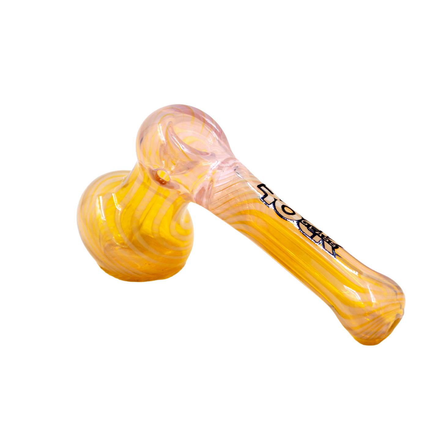 Rock Glass RippleForge Hammer Bubbler