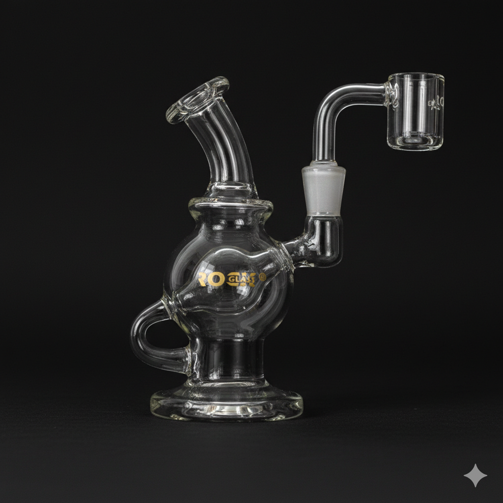RockGlass Flux Recycler 5" Dab Rig