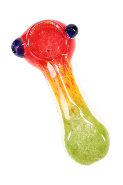Rasta Frit Glass Spoon